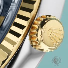 RO25916S Rolex Datejust Blue Sunburst Close3 1