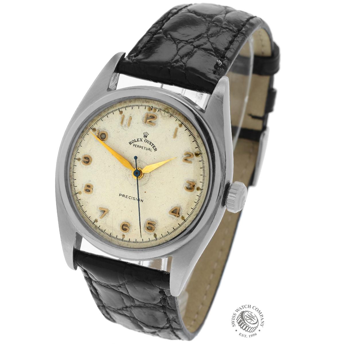 Rolex Oyster Precision Bubble Back