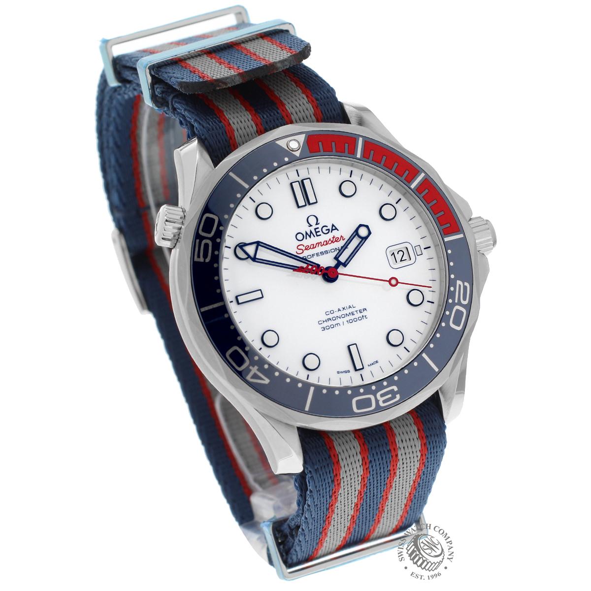 Omega Seamaster 007 Commander's Watch Limited Edition Unworn, 25226S ...
