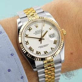 RO24365S Rolex Datejust 36 Wrist