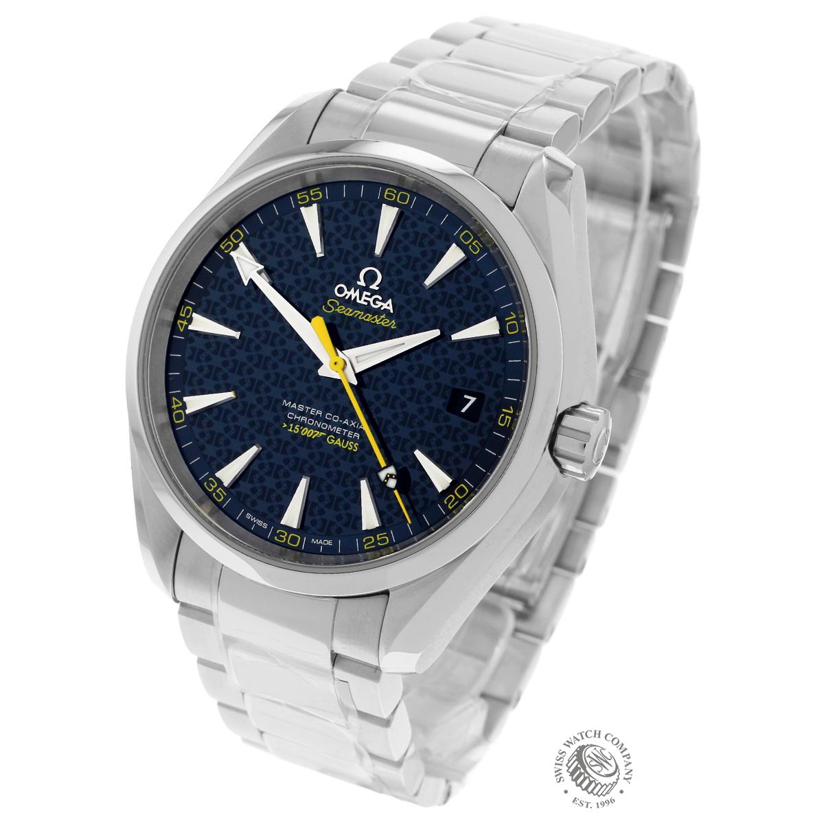 Omega Seamaster Aqua Terra Unworn 'Spectre' James Bond Limited Edition 