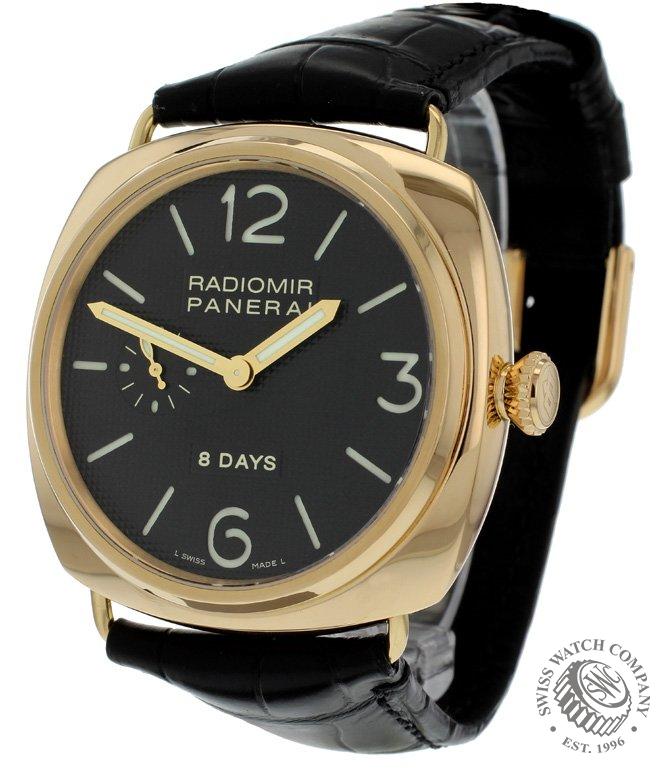 Panerai Radiomir 8 Days 18ct Rose Gold