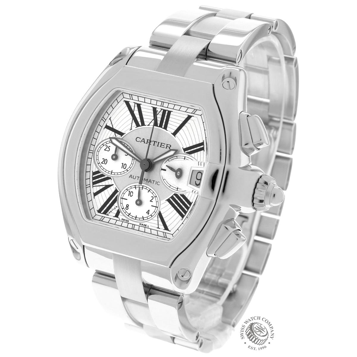 Cartier Roadster Chronograph Serviced in 2026