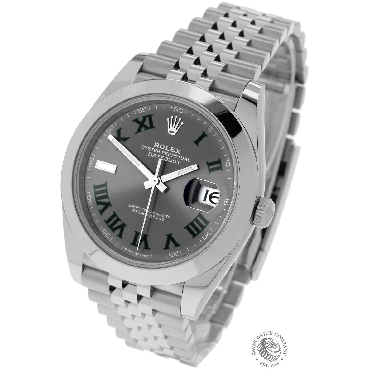 Rolex Datejust 41 'Wimbledon' Unworn