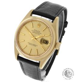 RO2353P Rolex Datejust Rare Smooth Bezel Back