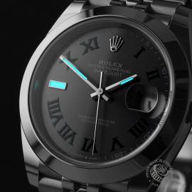 RO25456S Rolex Datejust 41 'Wimbledon' Unworn Close1