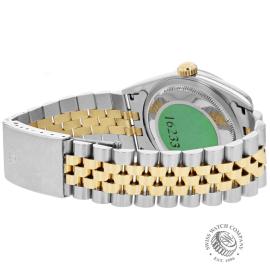 RO25916S Rolex Datejust Blue Sunburst Back 1