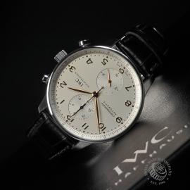 IW1975P IWC Portuguese Chronograph Close3