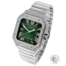 Cartier Santos de Cartier Green Dial