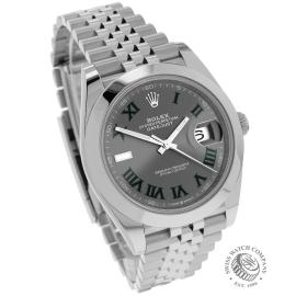 RO25456S Rolex Datejust 41 'Wimbledon' Unworn Dial