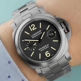 PA25826S Panerai Luminor Marina Titanium Automatic 44mm Wrist 1